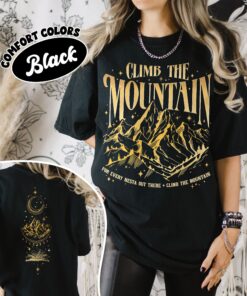 comfort colors acosf sjm fan shirt climb the mountain nesta night court velaris merch m5alf