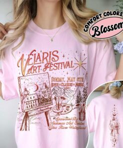 comfort colors acotar night court fan shirt velaris art festival sjm merch book lover gift n2hjc