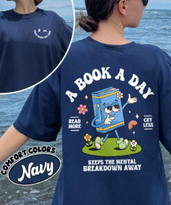 comfort colors book club shirt book lover gifts reading bookworm gift mental breakdown relief up6t3