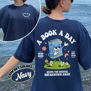 comfort colors book club shirt book lover gifts reading bookworm gift mental breakdown relief up6t3