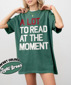 comfort colors bookworm shirt a lot to read book lover librarian gift jnwlg