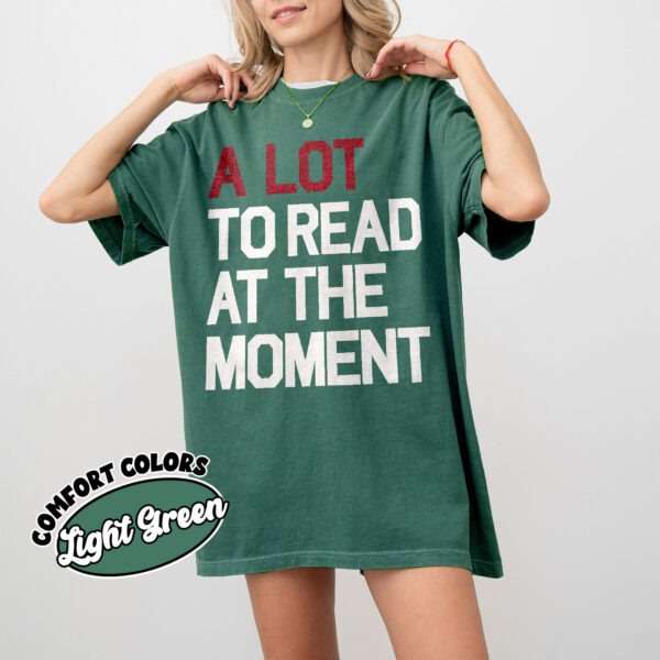 comfort colors bookworm shirt a lot to read book lover librarian gift jnwlg