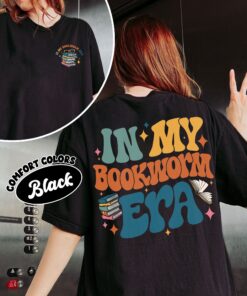 comfort colors bookworm shirt book lover era book club gift for bookish librarians qd67j