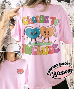 comfort colors choose to include shirt funny autism awareness neurodiversity acceptance gift 4tgak