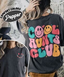 comfort colors cool aunts club shirt aunt gift birthday sister gifts cool aunt t215b