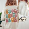 comfort colors cool aunts club shirt retro aunt gift birthday sister gifts cool aunt era t4ijr