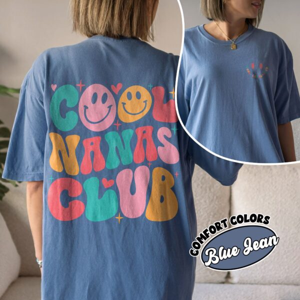 comfort colors cool nanas club shirt funny nana grandma mothers day gift