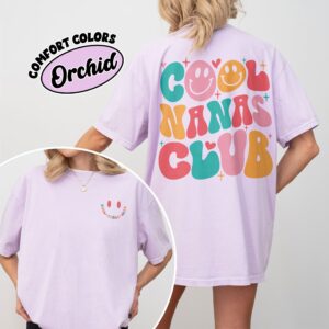 comfort colors cool nanas club shirt funny nana grandma mothers day gift gcrou