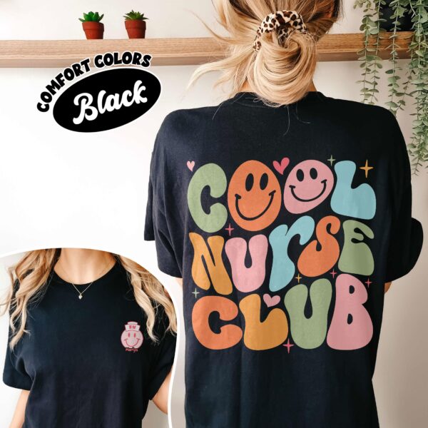 comfort colors cool nurse club shirt groovy registered nurse nursing gift 44yv5