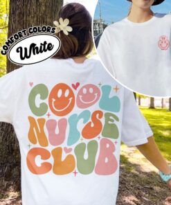 comfort colors cool nurse club shirt groovy registered nurse nursing gift vvll1