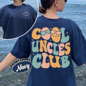 comfort colors cool uncles club shirt new uncle gift baby announcement tee 3t6km