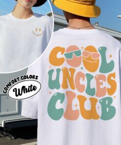 comfort colors cool uncles club shirt new uncle gift baby announcement tee cshgd