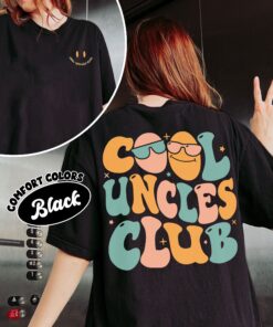 comfort colors cool uncles club shirt new uncle gift baby announcement tee kwsvg