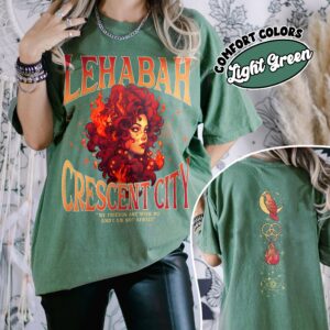 comfort colors crescent city fan shirt my friends are with me lehabah light it up sjm merch qxn2c