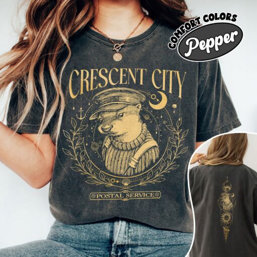 comfort colors crescent city postal service shirt otter tshirt sjm merch 4n7sj