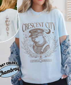 comfort colors crescent city postal service shirt otter tshirt sjm merch kzmyp