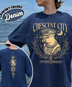 comfort colors crescent city postal service shirt otter tshirt sjm merch ocawr