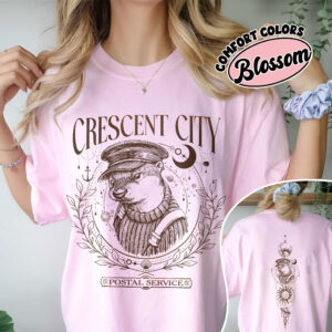 comfort colors crescent city postal service shirt otter tshirt sjm merch tdloy