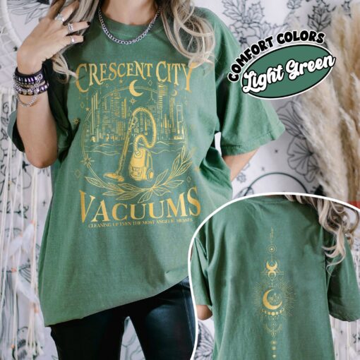 comfort colors crescent city vacuums shirt bryce quinlan cleaning service sjm merch hykln