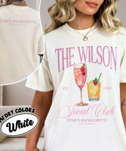 comfort colors custom bachelorette party shirt social cocktail club luxury bridal party tee p3knj