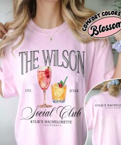 comfort colors custom bachelorette party shirt social cocktail club luxury bridal party tee rghjk