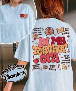 comfort colors custom teacher last name shirt in my teacher era teacher appreciation gift 54g9t