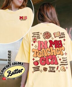 comfort colors custom teacher last name shirt in my teacher era teacher appreciation gift ormll