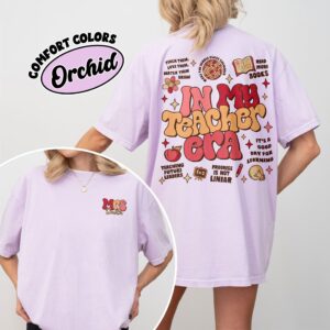 comfort colors custom teacher last name shirt in my teacher era teacher appreciation gift ozjq5