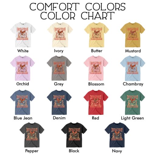 comfort colors dragon bookworm shirt easily distracted by dragons and books dragon rider fan merch 63tgn