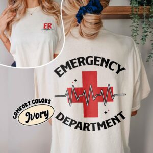 comfort colors emergency department shirt er nurse emergency room tech gift sd68w