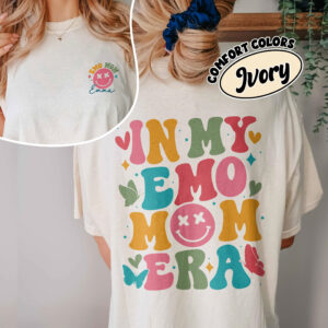 comfort colors emo moms club shirt in my emo mom era motherhood gift srcxr