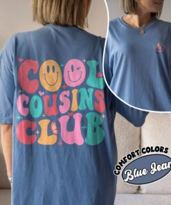 comfort colors family mom era shirt cool cousin club aunt birthday pregnancy reveal u0fah