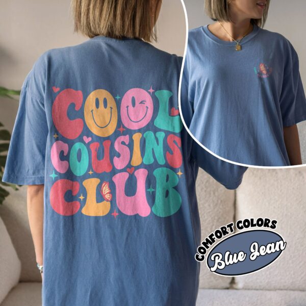 comfort colors family mom era shirt cool cousin club aunt birthday pregnancy reveal u0fah