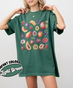 comfort colors fig fruit graphic shirt summer tropical fruit cute peach beach tee g7ryf