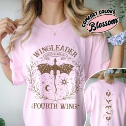comfort colors fourth wing basgiath war college shirt xaden riorson riders quadrant dragon rider iugma