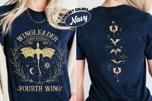 comfort colors fourth wing basgiath war college shirt xaden riorson riders quadrant dragon rider umneg