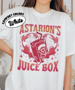 comfort colors funny astarion game fan shirt astarions juice box high elf gaming dark humor p0hjh