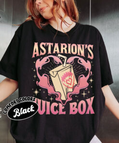 comfort colors funny astarion game fan shirt astarions juice box high elf gaming dark humor zpe0y