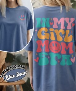 comfort colors girl mom era shirt cool moms club girl mama gender reveal gift oq1on