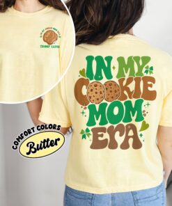 comfort colors in my cookie mom era shirt camping girl cookie dealer camping gift for girls 1maqu