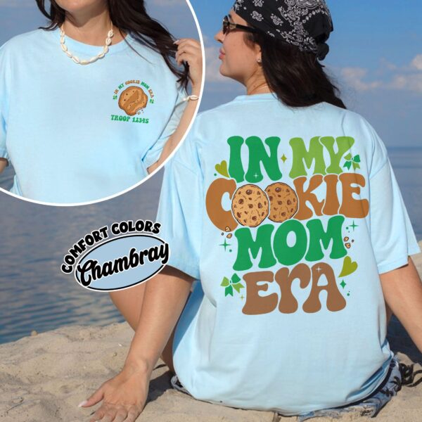 comfort colors in my cookie mom era shirt camping girl cookie dealer camping gift for girls ehawu