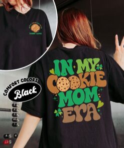 comfort colors in my cookie mom era shirt camping girl cookie dealer camping gift for girls kc4ee