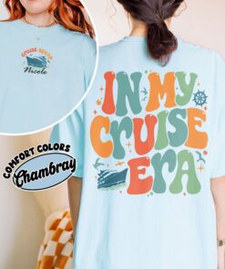 comfort colors in my cruise era shirt custom family cruise squad 2024 funny vacation tee ctlah