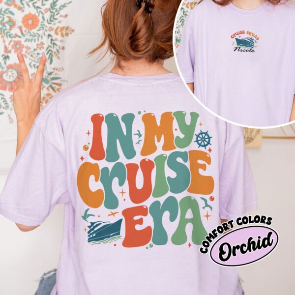 comfort colors in my cruise era shirt custom family cruise squad 2024 funny vacation tee quzty