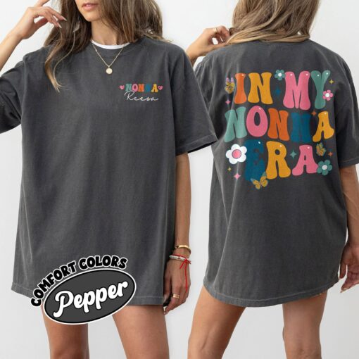 comfort colors in my nonna era shirt funny cool grandma promoted to gigi nana mimi gift mqkwh