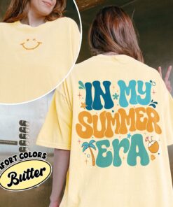 comfort colors in my summer era shirt teacher summer end of year schools out 7fdxh