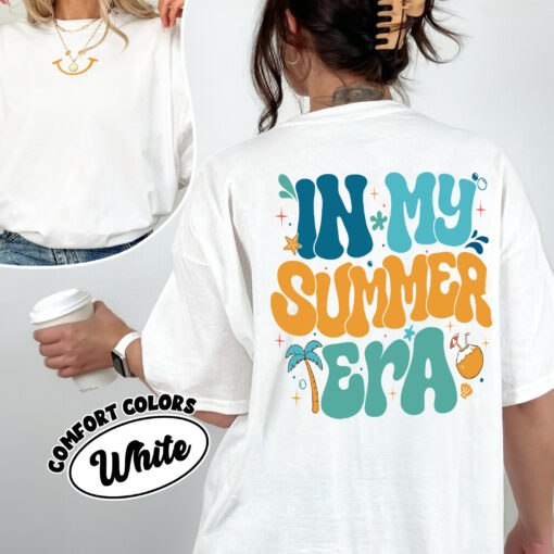 comfort colors in my summer era shirt teacher summer end of year schools out b0b4a