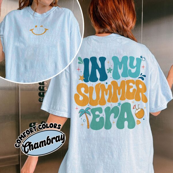 comfort colors in my summer era shirt teacher summer end of year schools out tctia