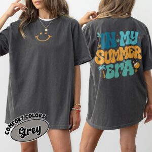 comfort colors in my summer era shirt teacher summer end of year schools out wsvgs