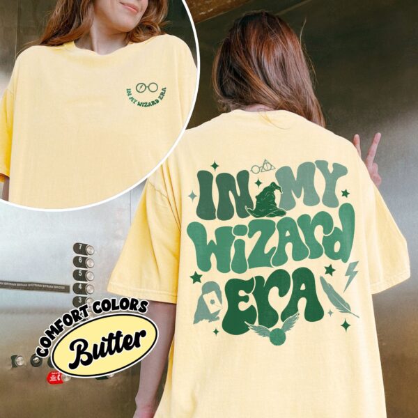 comfort colors in my wizard era shirt wizard school funny potter gift plet9